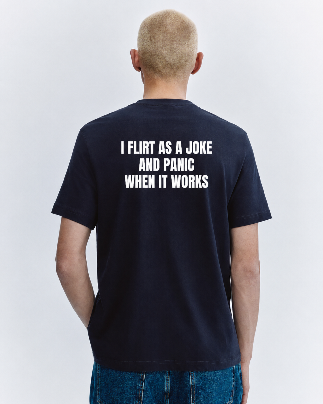 I flirt as a joke and panic when it works