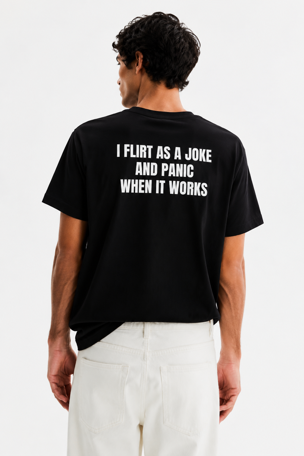 I flirt as a joke and panic when it works