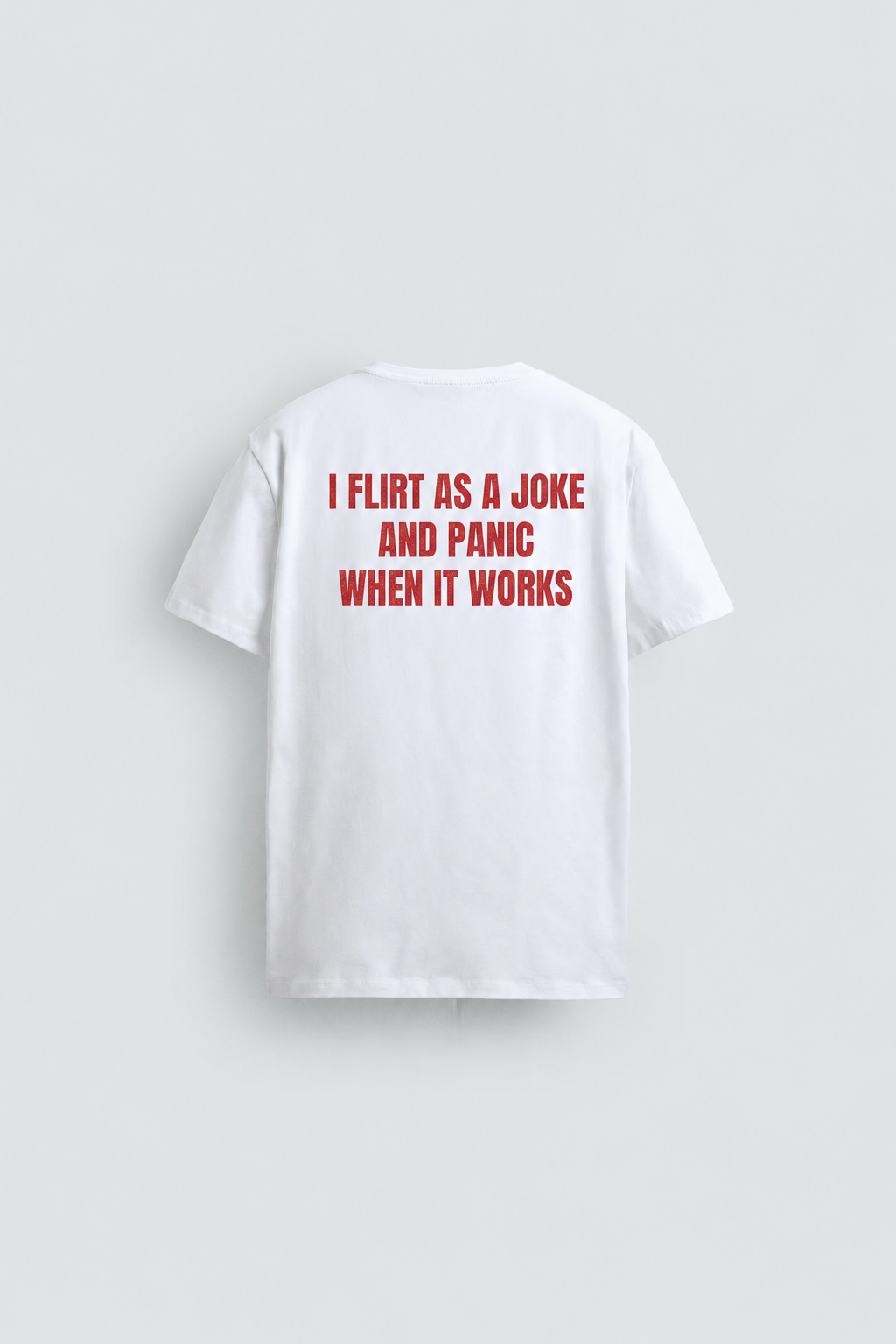 I flirt as a joke and panic when it works