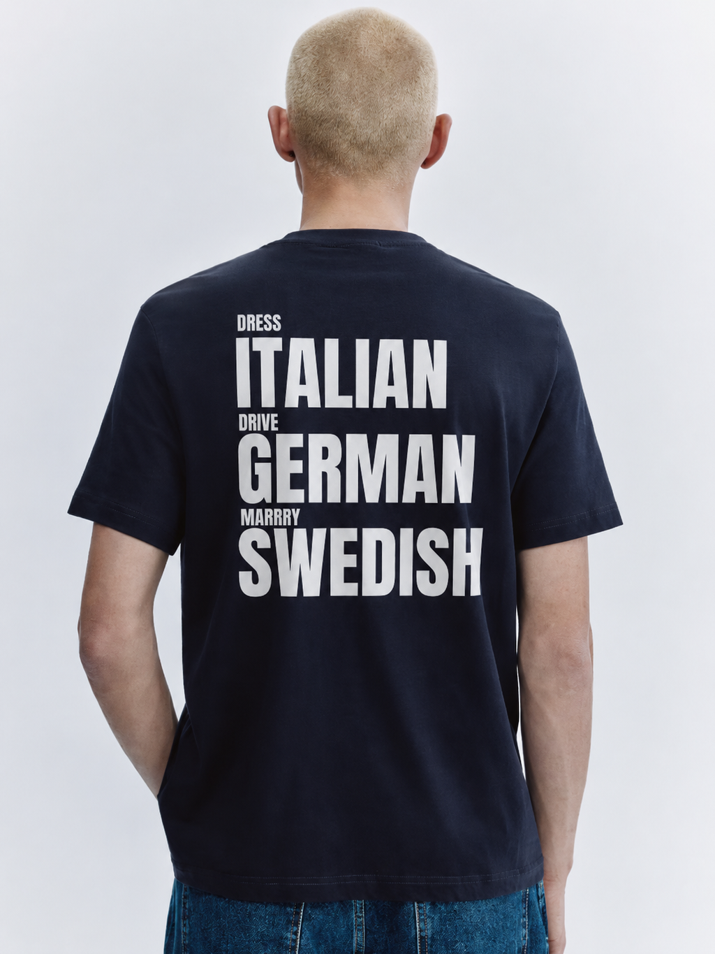Dress italian, drive german, merry swedish