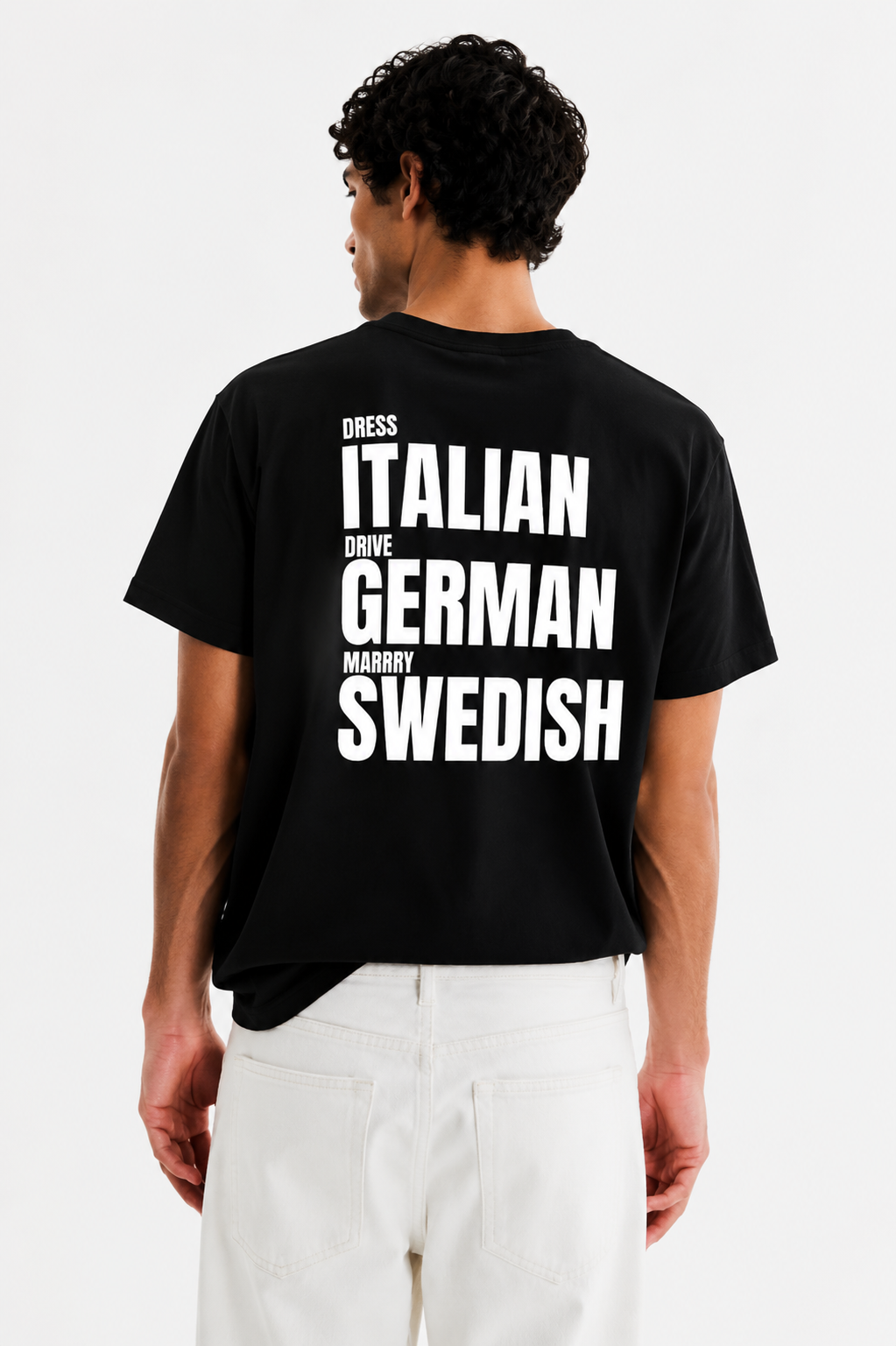 Dress italian, drive german, merry swedish