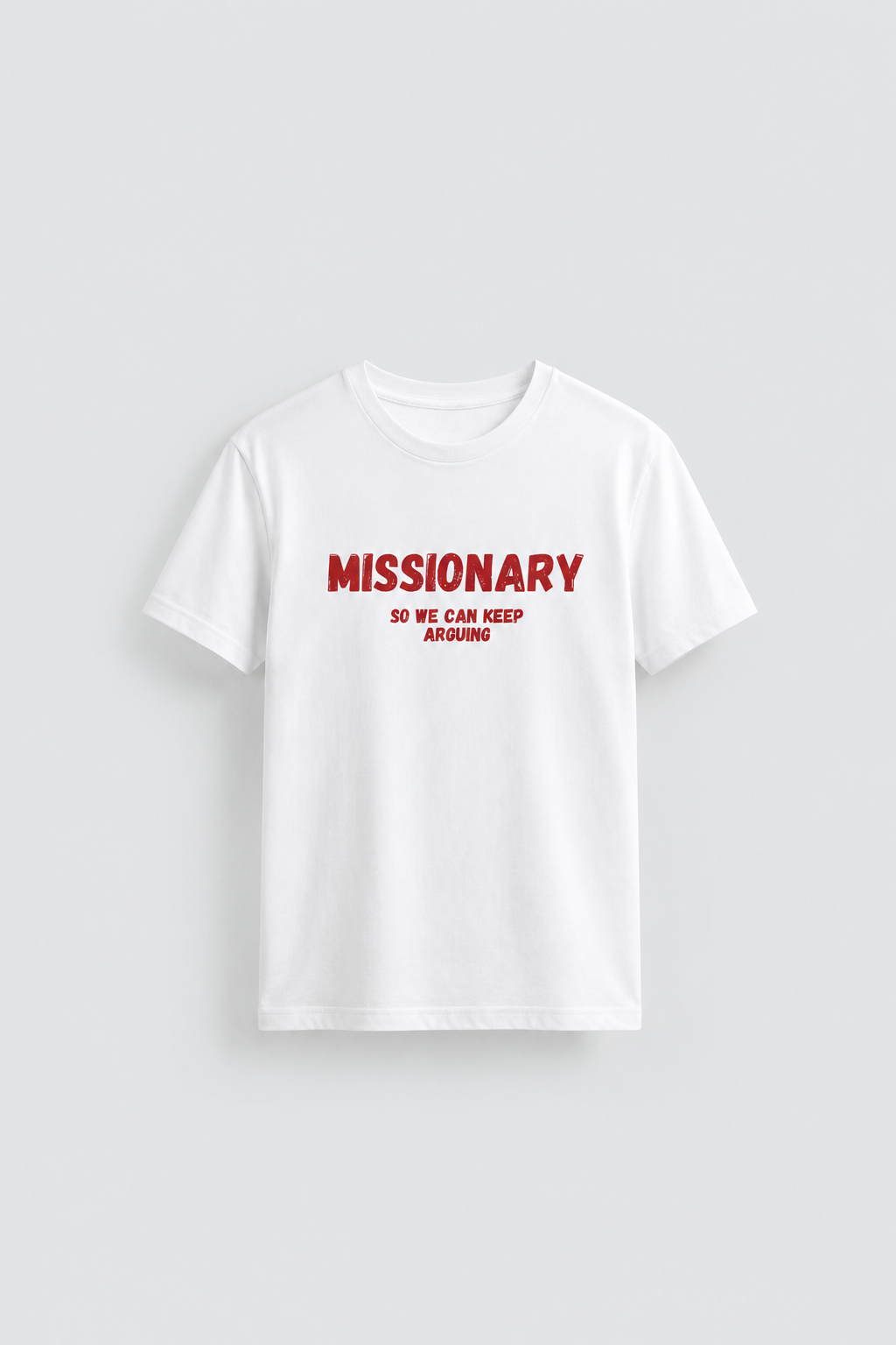 Missionary (so we can keep arguing) - front