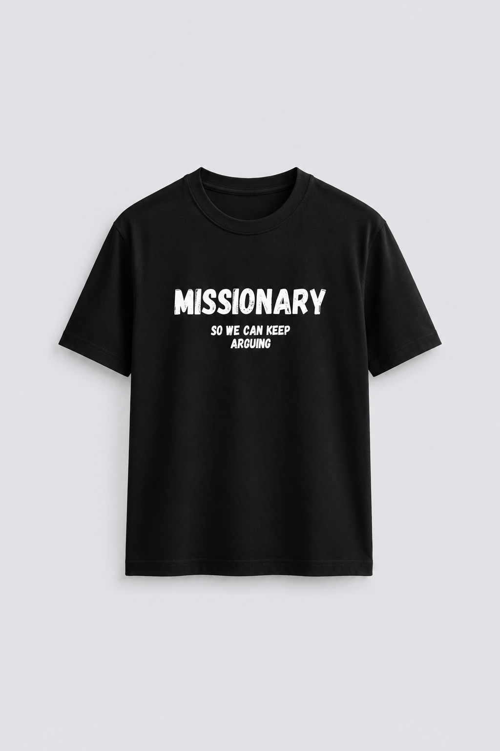 Missionary (so we can keep arguing) - front